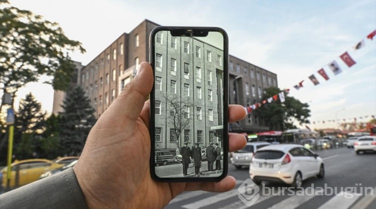 100 yıllık Cumhuriyet'in başkentinin eski ve yeni halleri aynı karede
