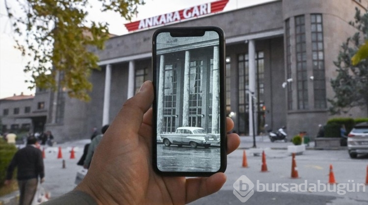 100 yıllık Cumhuriyet'in başkentinin eski ve yeni halleri aynı karede
