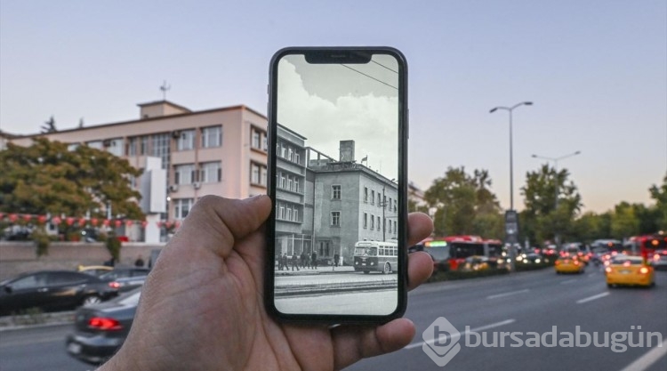 100 yıllık Cumhuriyet'in başkentinin eski ve yeni halleri aynı karede

