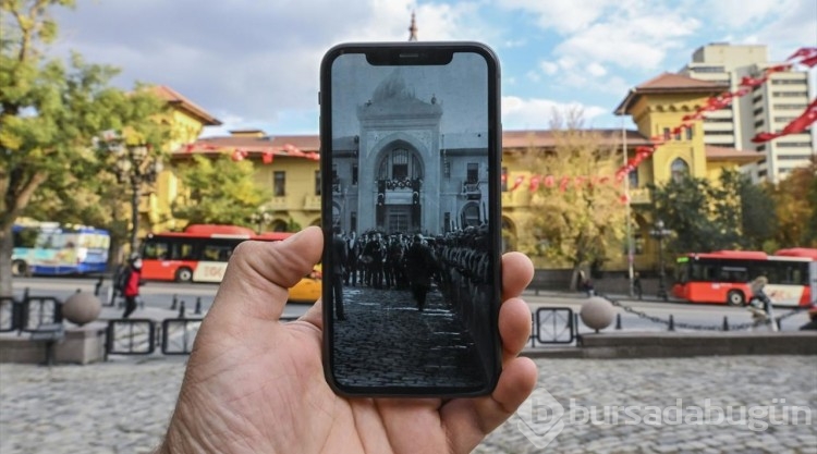 100 yıllık Cumhuriyet'in başkentinin eski ve yeni halleri aynı karede

