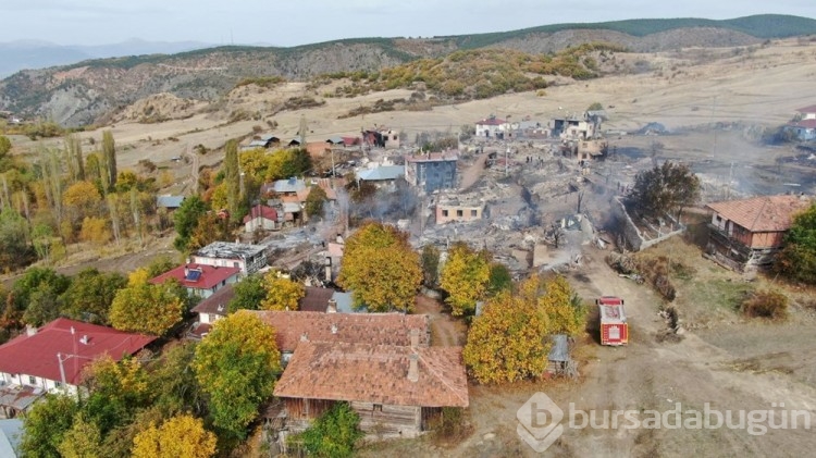 Yangın 47 evi kül etti
