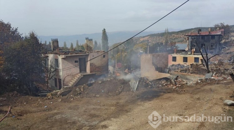 Kastamonu'da 47 köy evini etkileyen yangın söndürüldü
