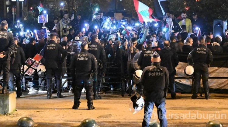 AB Zirvesi Filistin'e destek gösterileri gölgesinde toplandı
