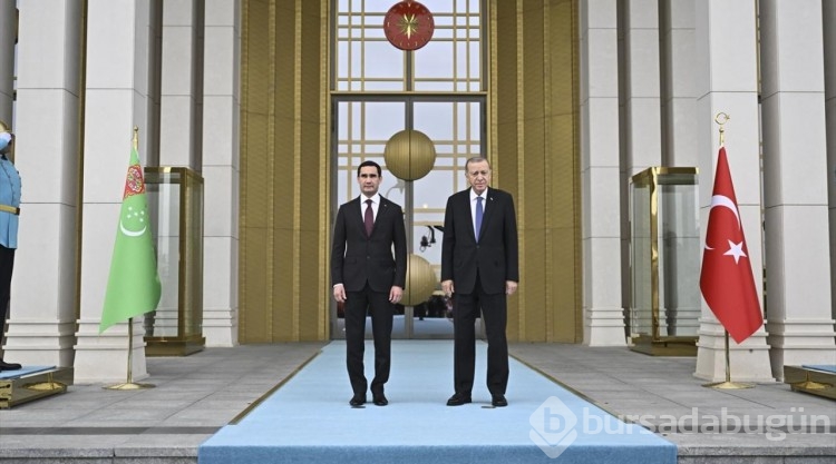 Türkmenistan Devlet Başkanı Berdimuhammedov Ankara'da
