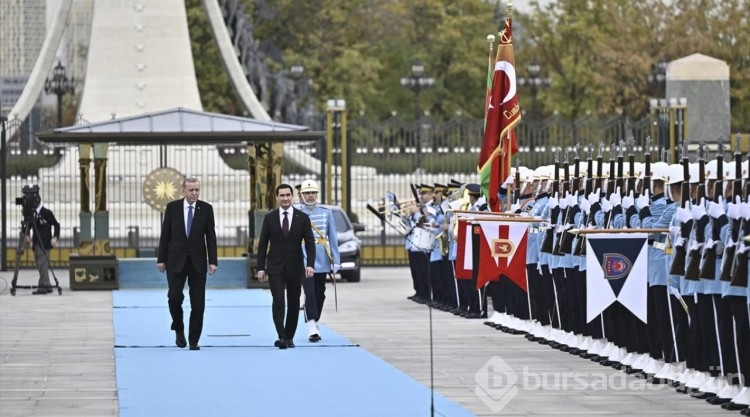 Türkmenistan Devlet Başkanı Berdimuhammedov Ankara'da
