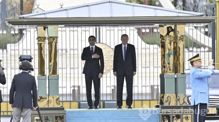 Türkmenistan Devlet Başkanı Berdimuhammedov Ankara'da
