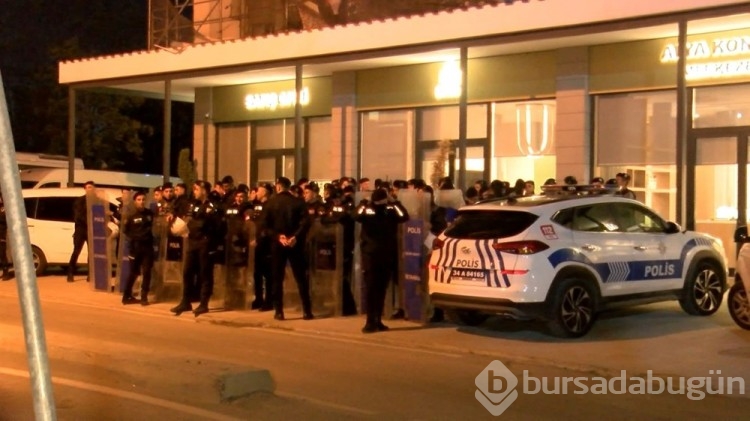 KYK yurdundaki asansör faciasının ardından öğrencilerden protesto
