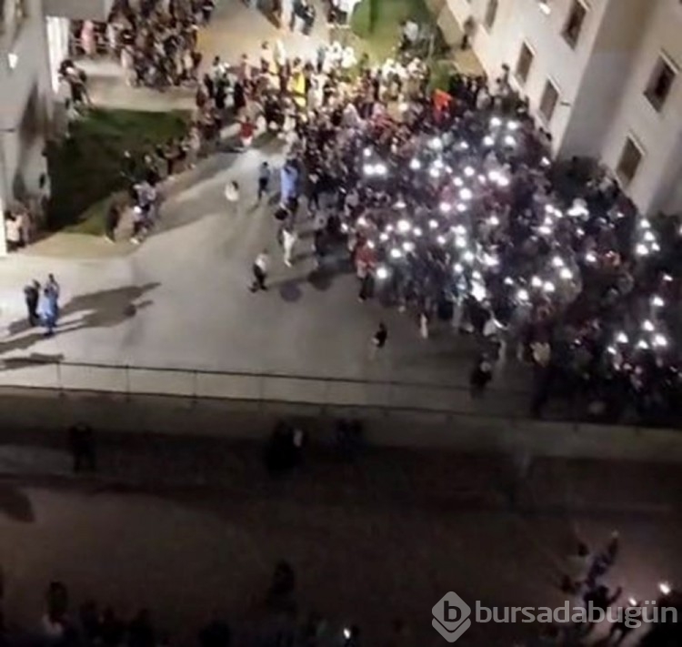 KYK yurdundaki asansör faciasının ardından öğrencilerden protesto

