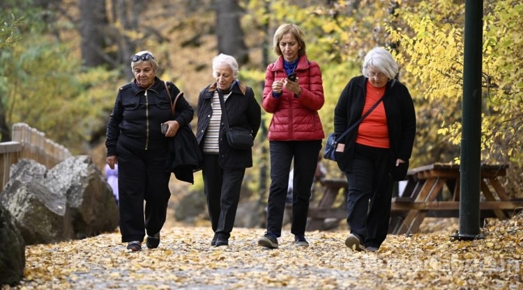 Karagöl Tabiat Parkı sonbahar renklerine büründü
