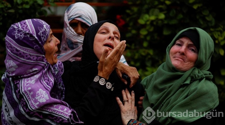 Kadınlardan Filistinli hemşireye veda
