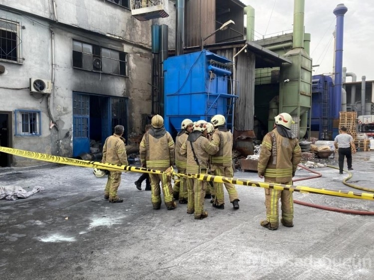 Başakşehir'de iş yerinde doğalgaz patlaması

