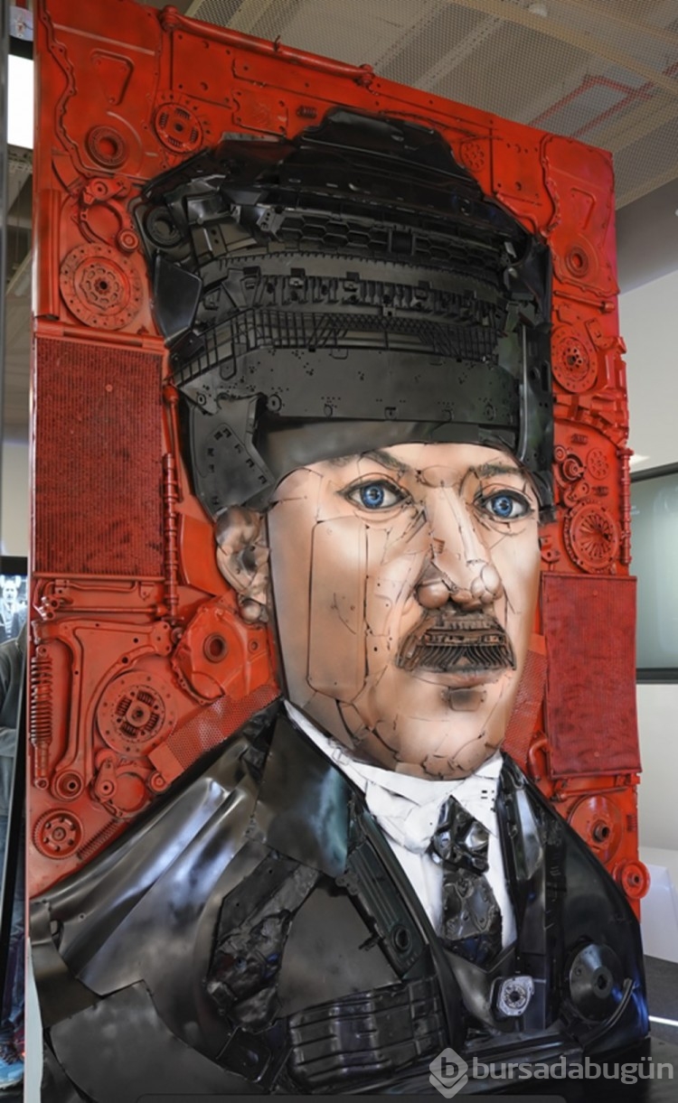 Doğuş Otomotiv'den 100. Yıla özel Atatürk Rölyefi

