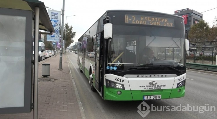 Bursa'da şoför psikolojisinin bozulduğunu iddia ederek seferi iptal etti