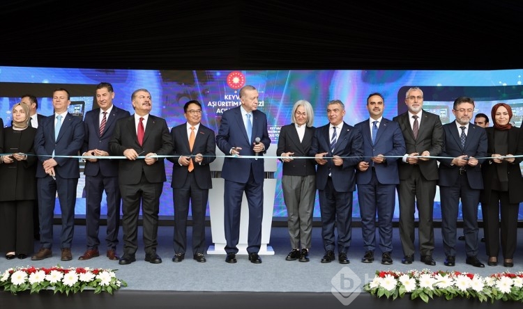 Cumhurbaşkanı Erdoğan KeyVac Aşı Üretim Merkezi açılış törenine katıldı