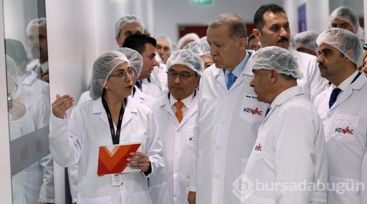 Cumhurbaşkanı Erdoğan KeyVac Aşı Üretim Merkezi açılış törenine katıldı