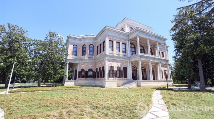 Beykoz Mecidiye Kasrı, FPV dronla görüntülendi