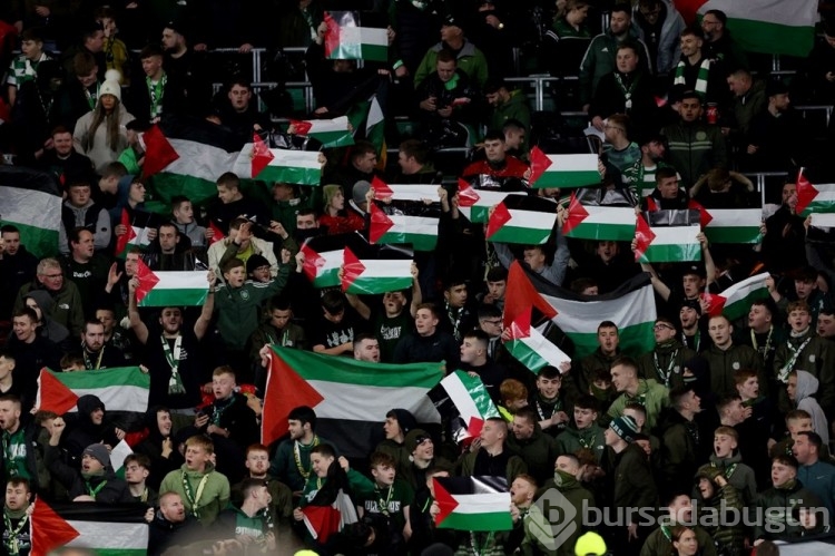 Celtic, Filistin bayrağı açan taraftarların kombinelerini iptal etti
