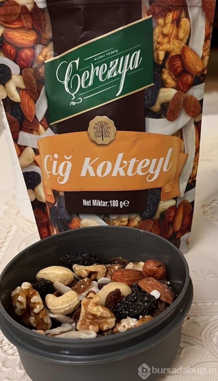 Bursa'da kuruyemiş paketinden çıkan şoke etti!