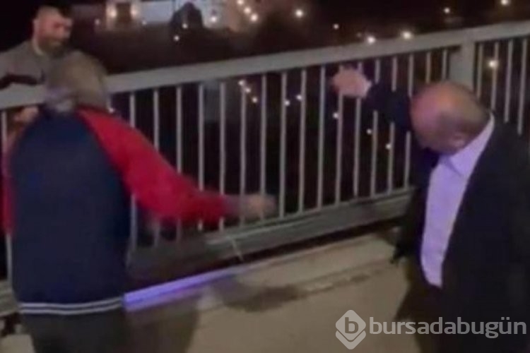 Abdurrahim Albayrak, intihar girişiminde bulunan kişiyi kurtardı