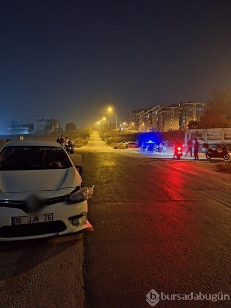 Bursa'da bir kişinin hayatını kaybettiği kazanın kamera görüntüleri çıktı