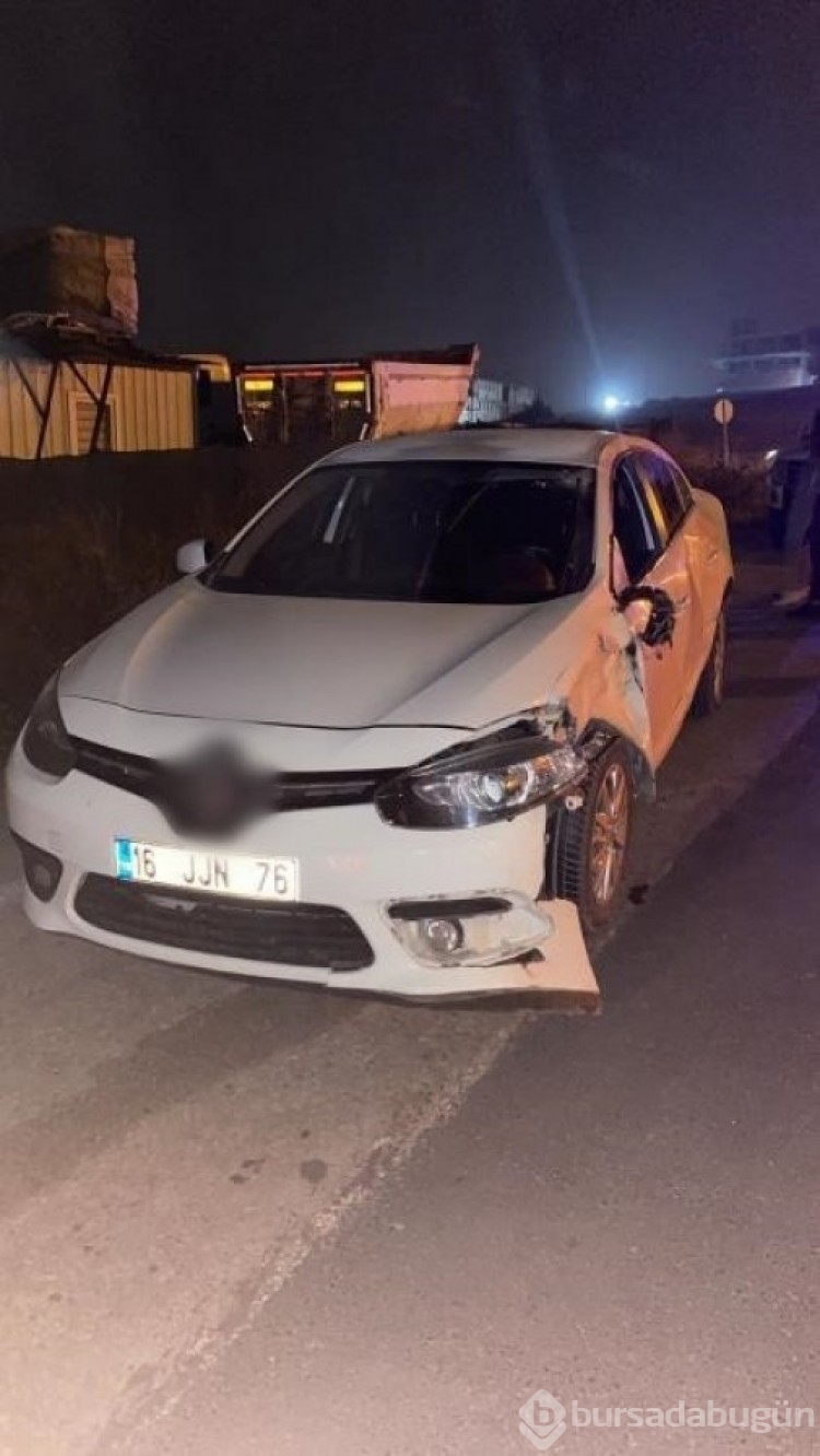 Bursa'da bir kişinin hayatını kaybettiği kazanın kamera görüntüleri çıktı