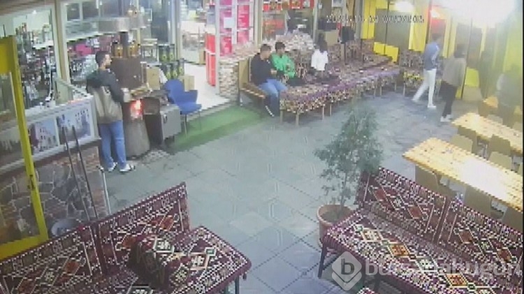 İstanbul'da kafeyi savaş alanına çeviren kavga