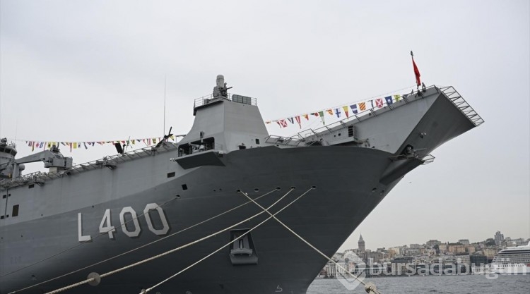 TCG Anadolu, İstanbul'da ziyarete açıldı
