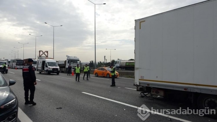 Kuzey Marmara Otoyolu'nda feci kaza: 1 ağır yaralı
