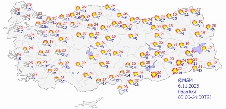 Kuvvetli yağışa dikkat! Meteoroloji'den 11 ile sarı kodlu uyarı