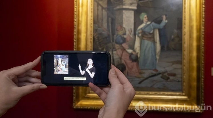 Sanat eserlerinin "sessiz hikayesi" işitme engellileri müzelerle buluşturuyor
