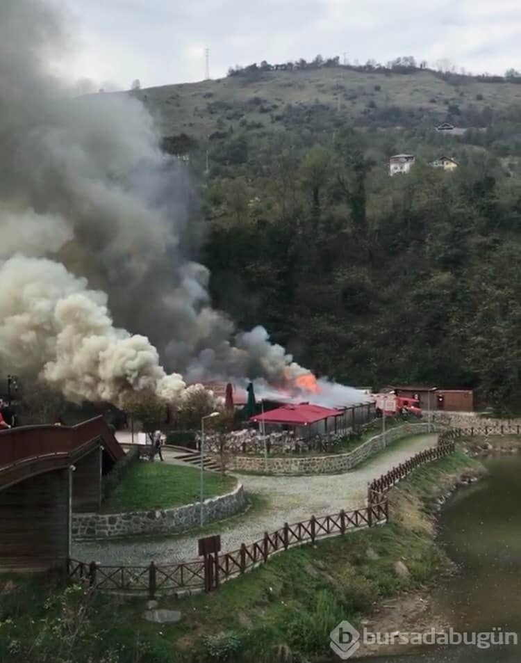 Belediyenin sosyal tesisinde yangın
