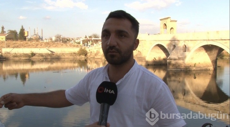 Tunca Nehri'ni kuraklık ve duyarsızlık vurdu!