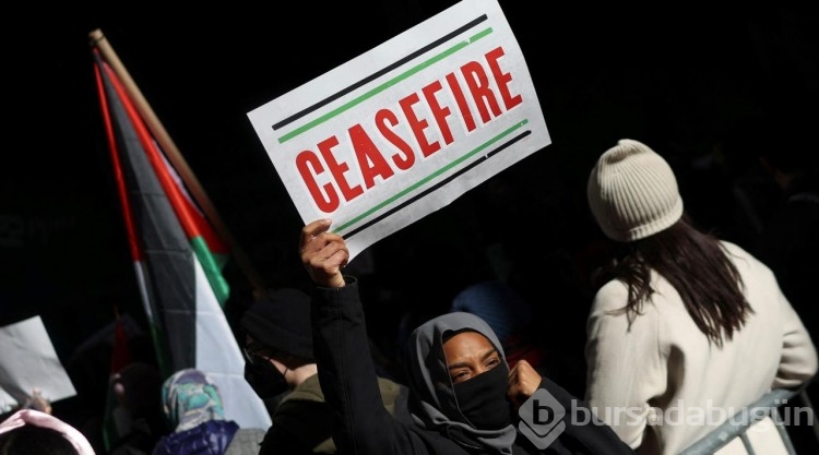 New York'ta Filistin'e destek gösterisi düzenlendi
