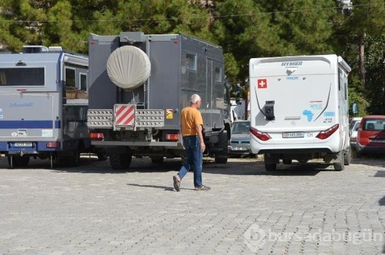 Karavanla Türkiye'ye gelen turistlerin tercihlerinden biri de Mardin
