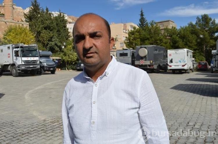 Karavanla Türkiye'ye gelen turistlerin tercihlerinden biri de Mardin
