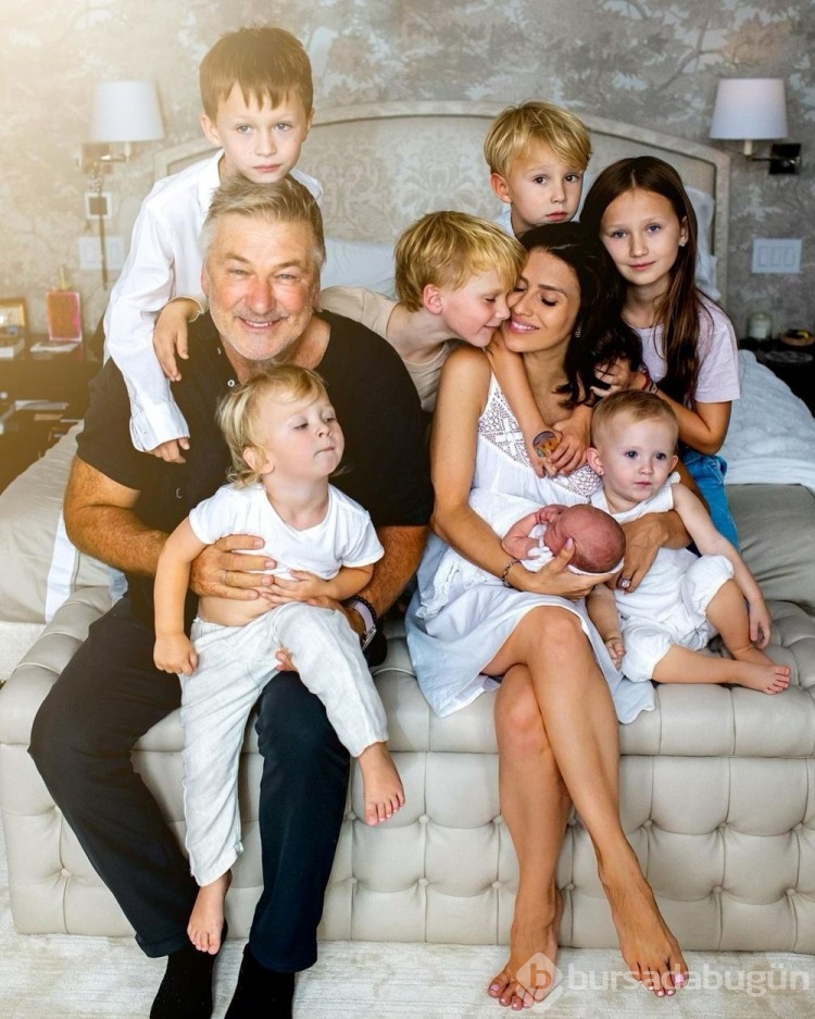 Sekiz kişilik geniş aile: Alec Baldwin'den çocuk açıklaması
