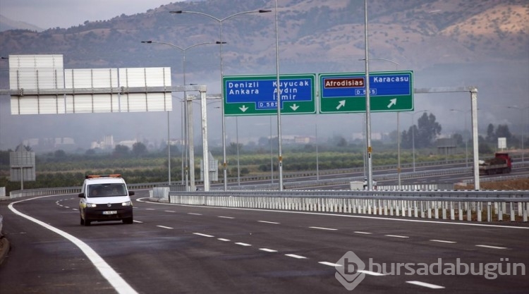 Aydın-Denizli Otoyolu'nda ilk etap hizmete alındı
