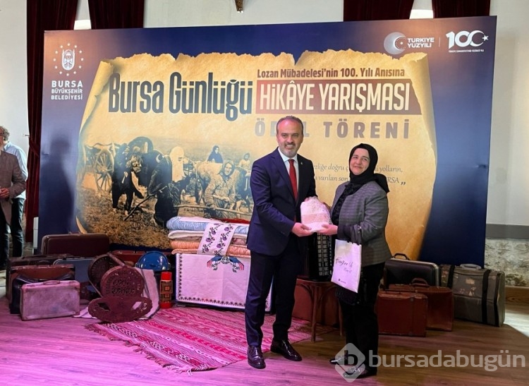 Bursa Büyükşehir'in düzenlediği Bursa Günlüğü Hikaye Yarışması'nın ödülleri sahiplerini buldu
