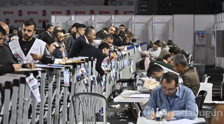 CHP Kurultayı'nda PM ve YDK seçimleri için oy verme işlemi sona erdi