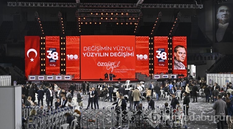 CHP Kurultayı'nda PM ve YDK seçimleri için oy verme işlemi sona erdi