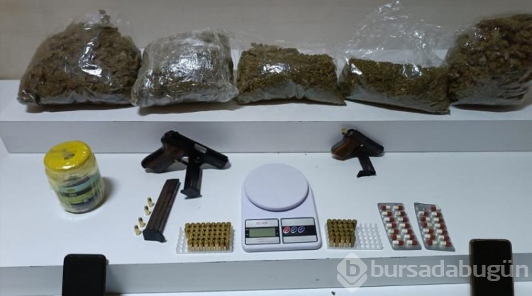 Evine uyuşturucu baskını yapılan kişi ''diş ağrısına iyi geliyor'' dedi