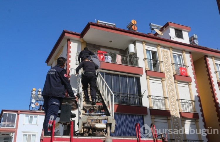 Antalya'da kiracı tahliyesi polis müdahalesiyle son buldu
