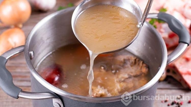 Doğal kolajen yerine geçen kemik suyu tarifi