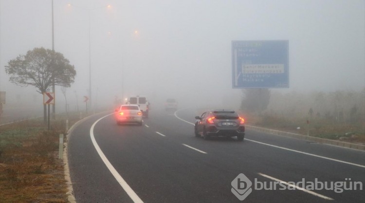 Tekirdağ'da sis etkili oldu
