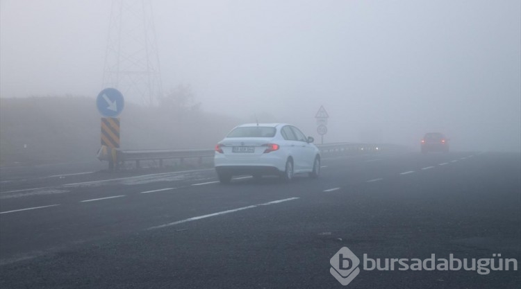 Tekirdağ'da sis etkili oldu
