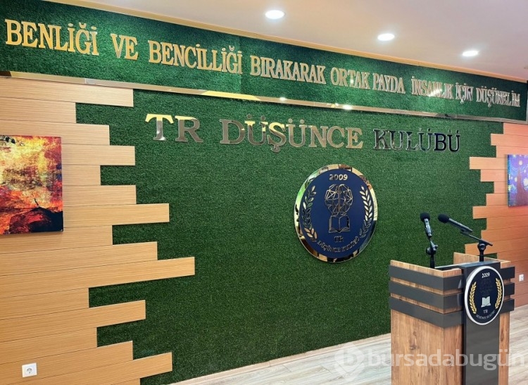 TR Düşünce Kulübü Bursa yeni adresine kavuştu