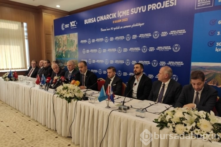 Bursa Büyükşehir'den Bursa'nın içme suyuna yeni çözüm