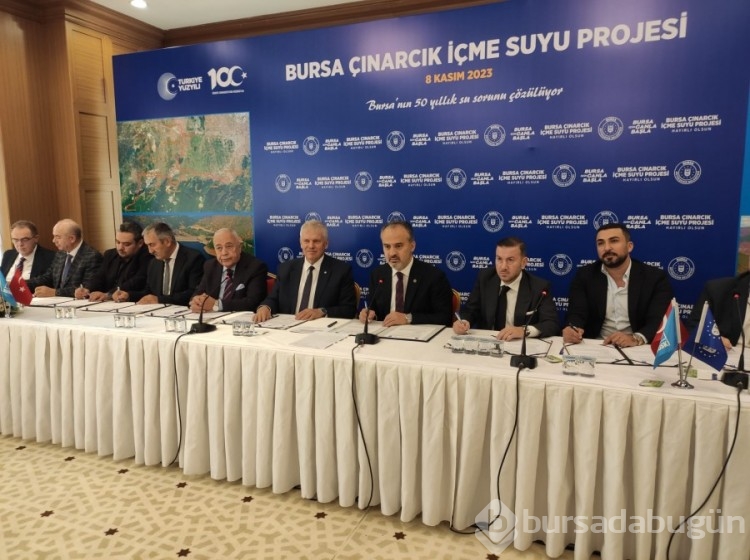 Bursa Büyükşehir'den Bursa'nın içme suyuna yeni çözüm