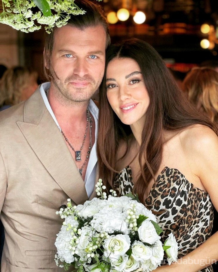 Kıvanç Tatlıtuğ'dan oğlu Kurt Efe ile yeni poz
