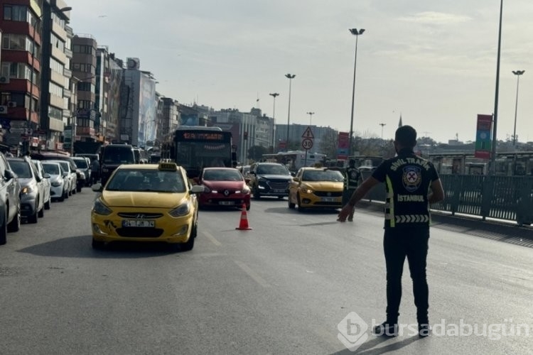 İstanbul'da taksi denetimi: 12 şoföre ceza